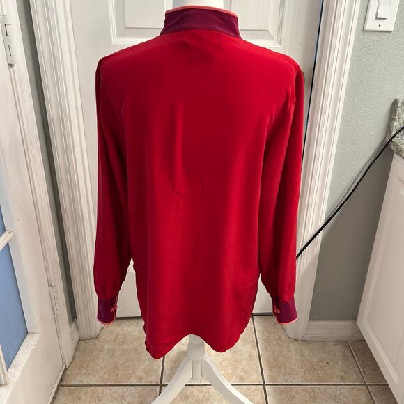 Avant Garde Bob Mackie Wearable Art 100% Silk Embroidered Jacket Top – Size M - Picture 3 of 6